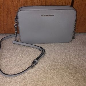 Small Gray Michael Kors Purse